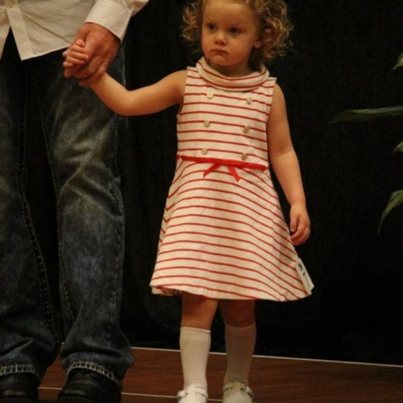 Janie and Jack Other - Janie and Jack Sailor Nautical Dress Red White 3T